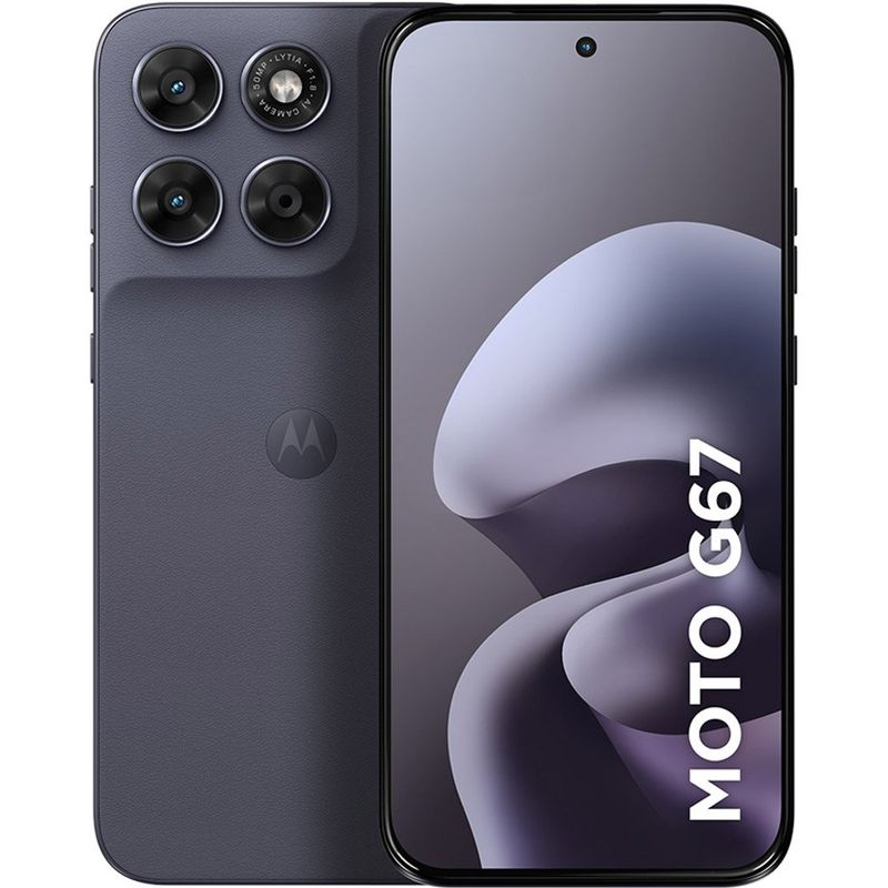 smartphone motorola g67 5g 4gb ram 256gb câmera yt1a 600 50mp chumbo