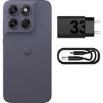 smartphone motorola g67 5g 4gb ram 256gb câmera yt1a 600 50mp chumbo