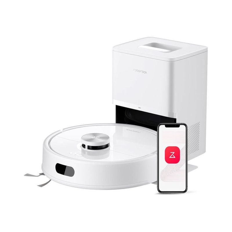robô aspirador roborock q5 max branco a-bi