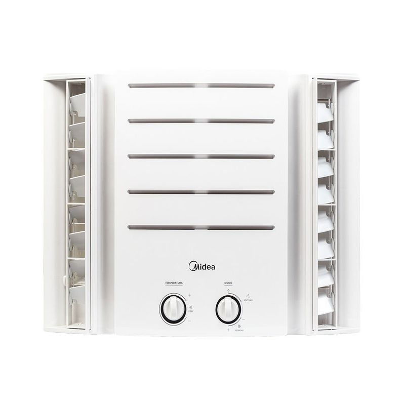 ar-condicionado de janela 7.500 btus midea 127v branco qcl078bb