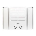 ar-condicionado de janela 7.500 btus midea 127v branco qcl078bb