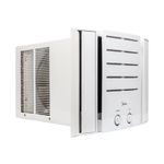 ar-condicionado de janela 7.500 btus midea 127v branco qcl078bb
