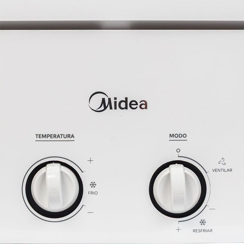 ar-condicionado de janela 7.500 btus midea 127v branco qcl078bb