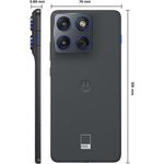 smartphone motorola edge 70 256gb cinza tela 6.7" câmera 50mp 8gb ram