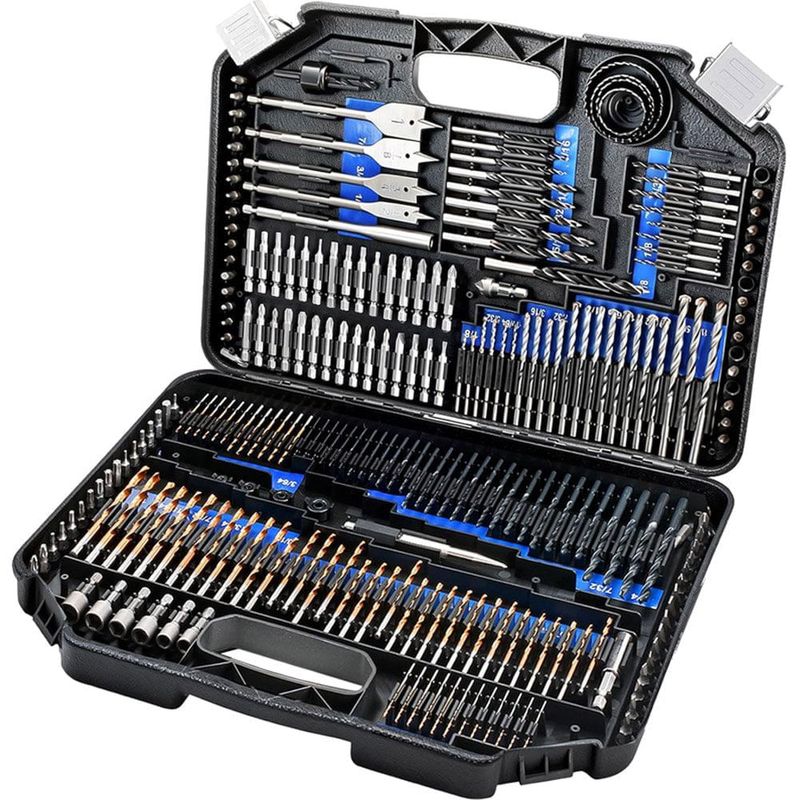 kit de porcas comoware 246 peças preto a-bi