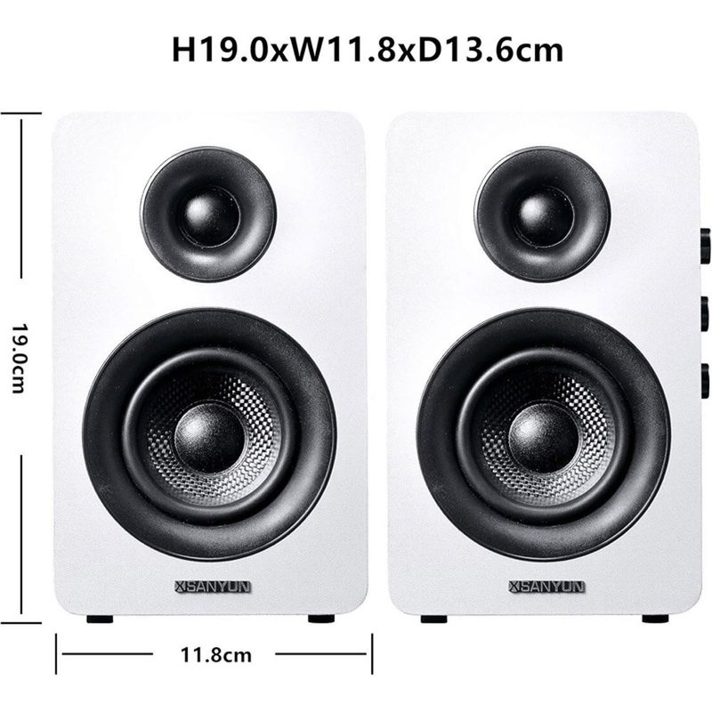 Caixa de Som Sanyun SW208 Bluetooth 60W Branco