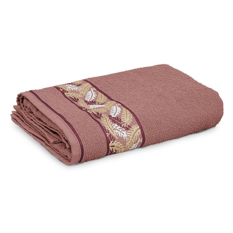 toalha de banho appel silvestre 68x130cm rossete (mp)