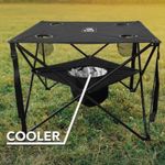 mesa dobrável bel fix ultra light preta