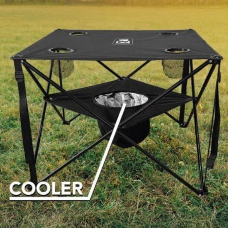 mesa dobrável bel fix ultra light preta