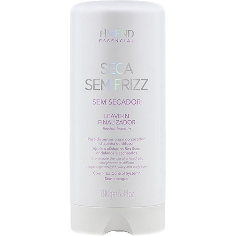 leave-in amend essencial seca sem frizz 180g