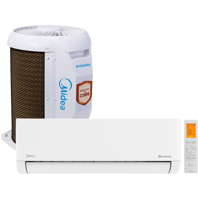 ar-condicionado split 18.000 btus springer airvolution inverter 220v 42efvca18m5/38t