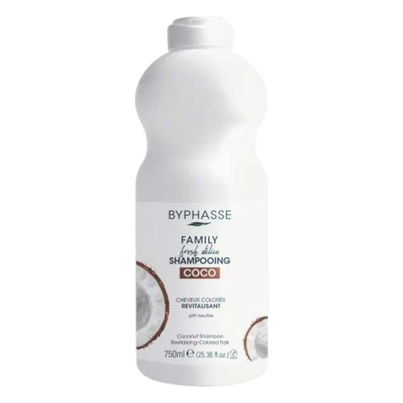 shampoo fresh delice byphasse coco coloured hair 750ml (mp)