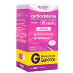 carbocisteína 50mg/ml xarope frasco 100ml + copo medidor prati donaduzzi genérico