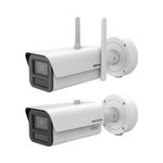 câmera de segurança hikvision acusense 4mp ip bullet ds-2cd2043g2-li (mp)
