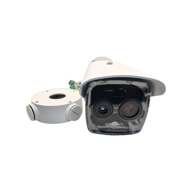 câmera de segurança hikvision 4mp ip bullet térmica e óptica hm-td (mp)