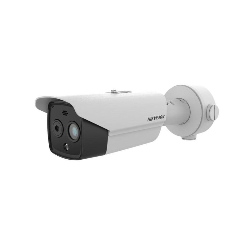 câmera de segurança hikvision ip bullet térmica 256x192 ds-2td2628t-7/qa (mp)