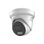 câmera de segurança hikvision ip dome 4mp colorvu ds-2cd2347g2h-lisu/sl (mp)