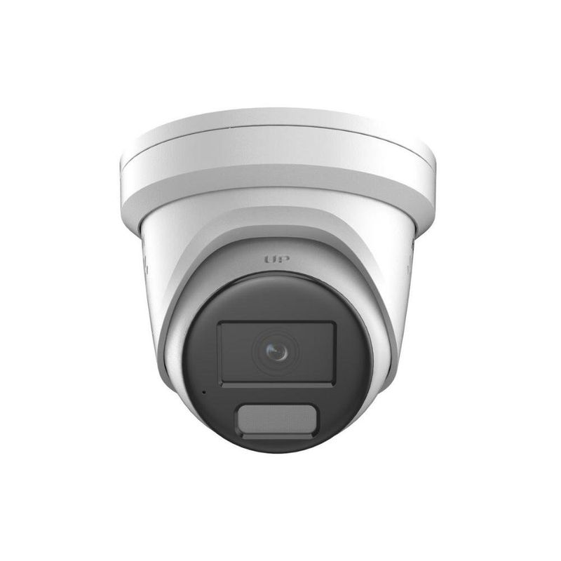 câmera de segurança hikvision ip dome 4mp colorvu ds-2cd2347g2h-lisu/sl (mp)