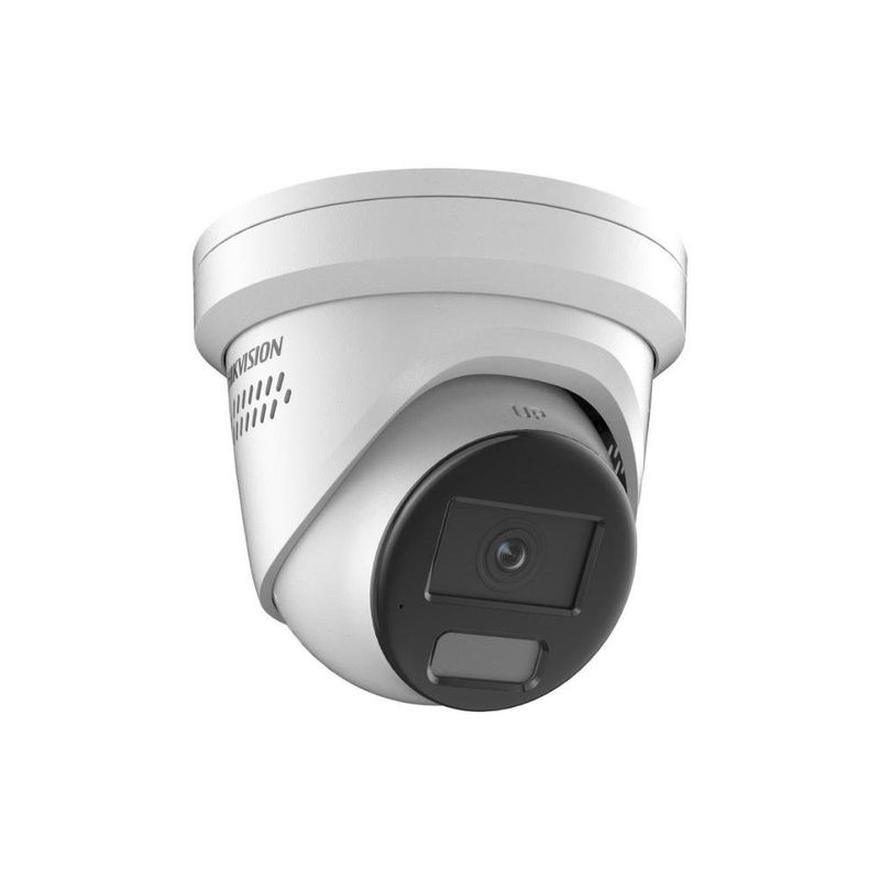 câmera de segurança hikvision ip dome 4mp colorvu ds-2cd2347g2h-lisu/sl (mp)
