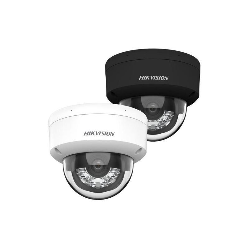 câmera de segurança hikvision acusense ip dome 4mp ds-2cd2143g2-li(s)(2u) (mp)