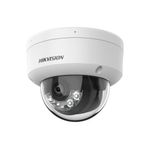 câmera de segurança hikvision ip dome 2mp 2.8mm ds-2cd1121g2-liu(f) (mp)