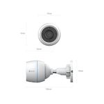 câmera de segurança externa ezviz ip wifi 2mp h3c cs-h3c-r100-1k2wfl-br (mp)
