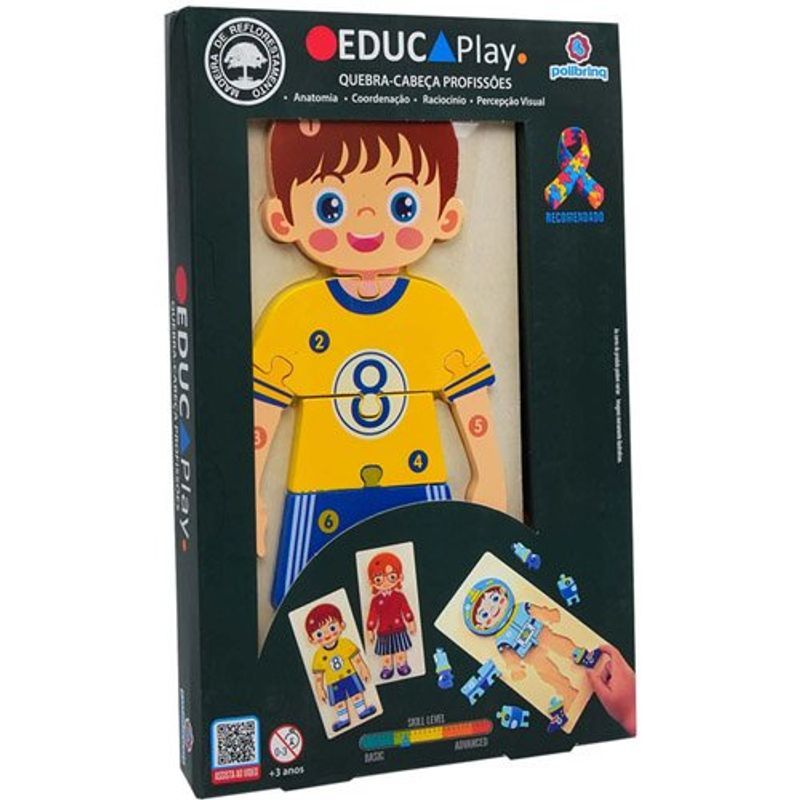 quebra-cabeça polibrinq sortido bdm43