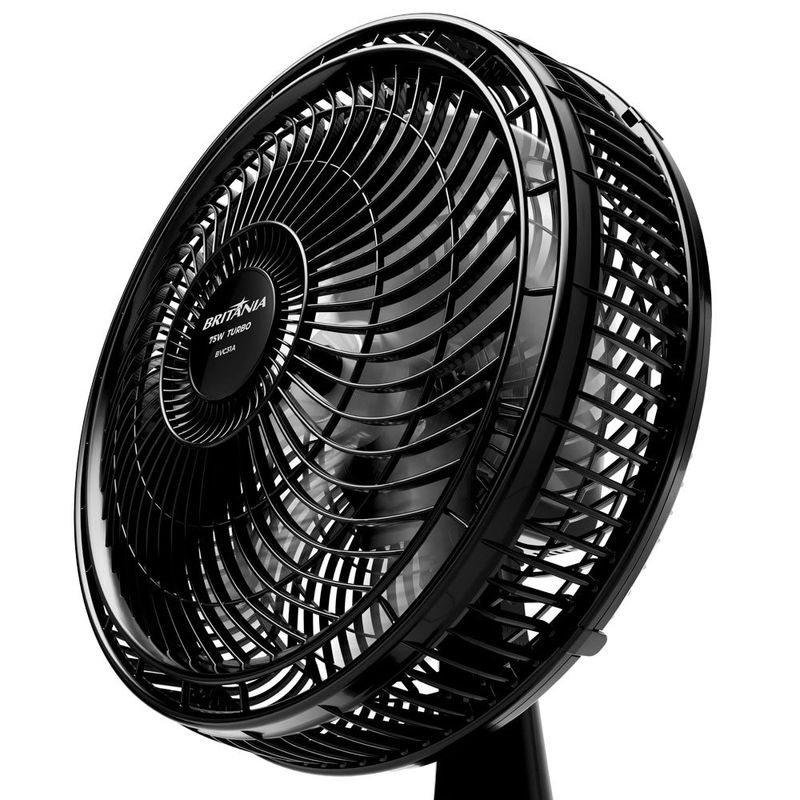 ventilador de coluna britânia 30cm preto bvc31a