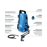 lavadora de alta pressão philco azul plp2200