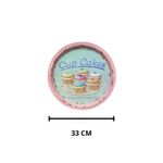 bandeja mays cupcake rosa 33cm (mp)