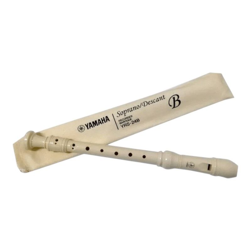 flauta barroca yamaha soprano yrs24bbr (mp)