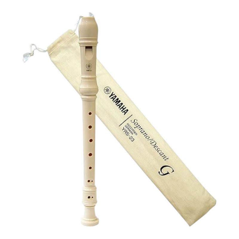 flauta doce germânica yamaha soprano yrs23g (mp)