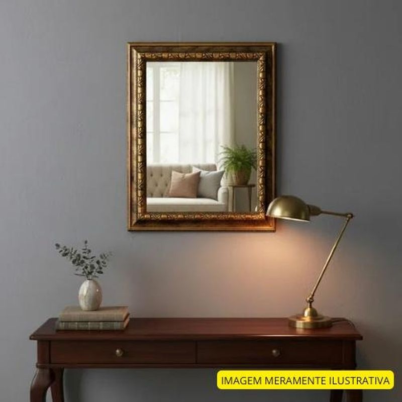 espelho decorativo ideal furniture 28x35cm cobre (mp)