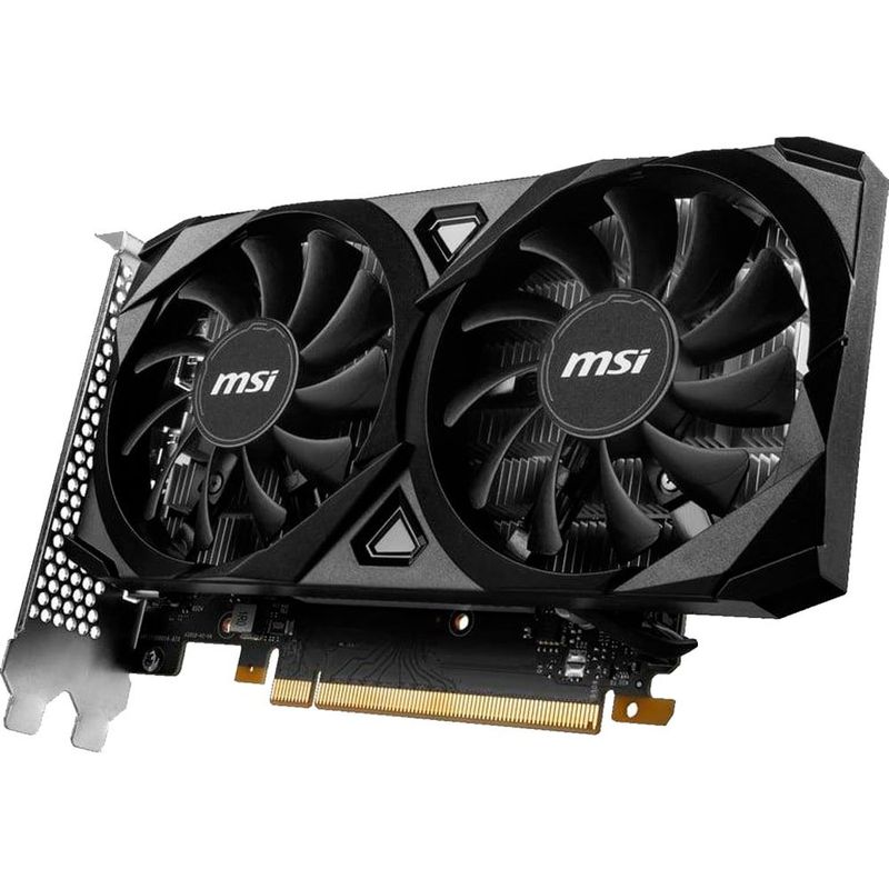 placa de vídeo msi nvidia 6gb preto gddr6 w-bi
