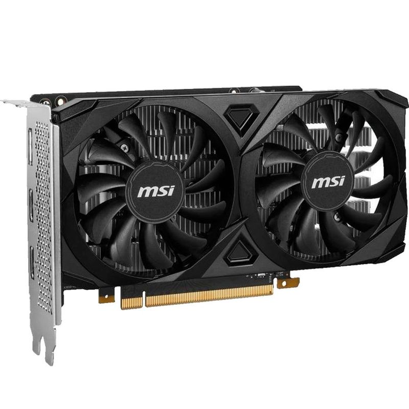 placa de vídeo msi nvidia 6gb preto gddr6 w-bi