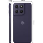 smartphone motorola g17 roxo 256gb tela 6.7" câmera 50mp 4gb ram