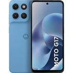 smartphone motorola g17 azul 256gb tela 6.7" câmera 50mp 4gb ram