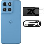 smartphone motorola g17 azul 256gb tela 6.7" câmera 50mp 4gb ram