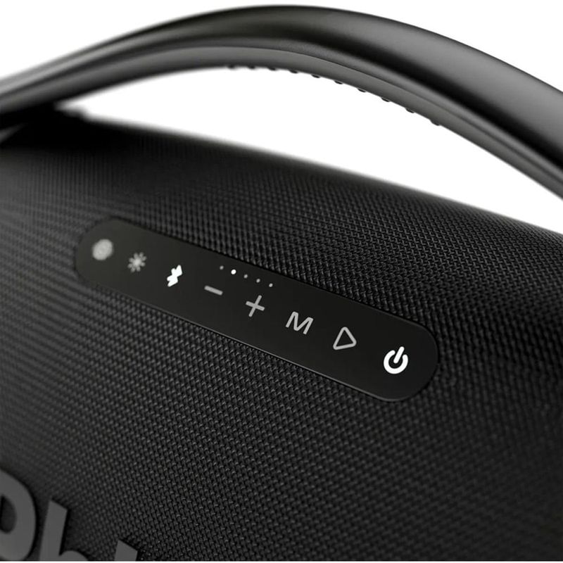 caixa de som bluetooth philco boombox 300w preto pbx01
