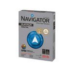 resma de papel navigator 500 folhas a4 platinum 75g (mp)
