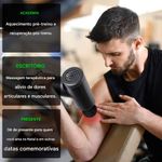 pistola de massagem shenzen preto ulax-330 e-bi