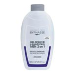 gel de banho e shampoo masculino 2 em 1 bhyphasse groovy paradise 600ml (mp)