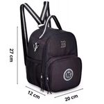 lancheira térmica rebecca bonbon 9" preto rb24533 (mp)