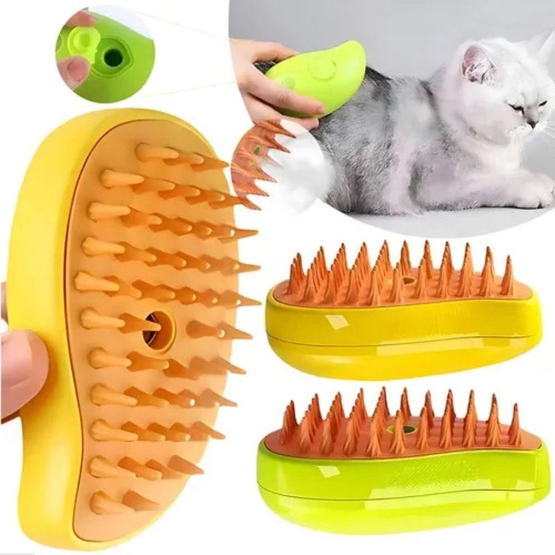 escova a vapor tira pelo para pet petnes (mp)