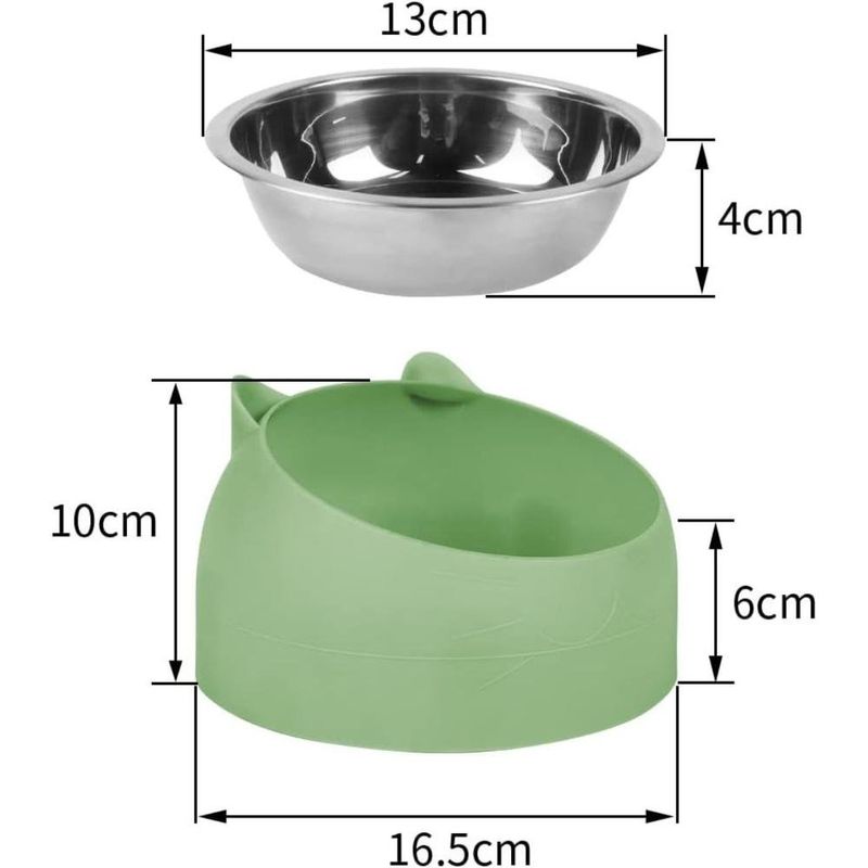 tigela elevada para pet petnes sortido (mp)