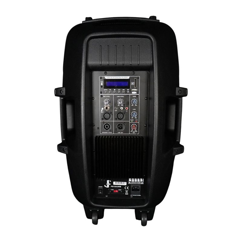 Caixa de Som Amplificada 300W RMS J&F com Tripé