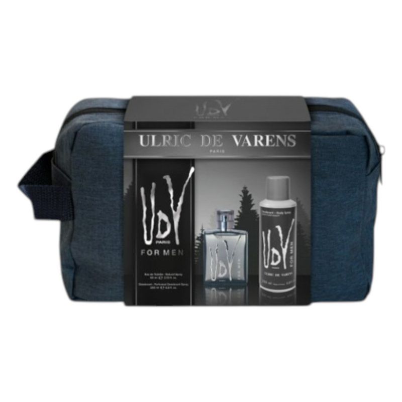 kit perfume masculino royal opera udv ulric de varens edt 100ml + desodorante 200ml + necessaire (mp)