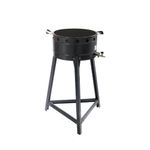 fritadeira a gás tron 40cm com tacho preto 51.09-0143 (mp)