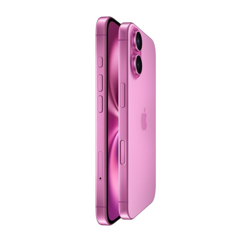 apple iphone 16 256gb rosa tela 6.1" ios 18