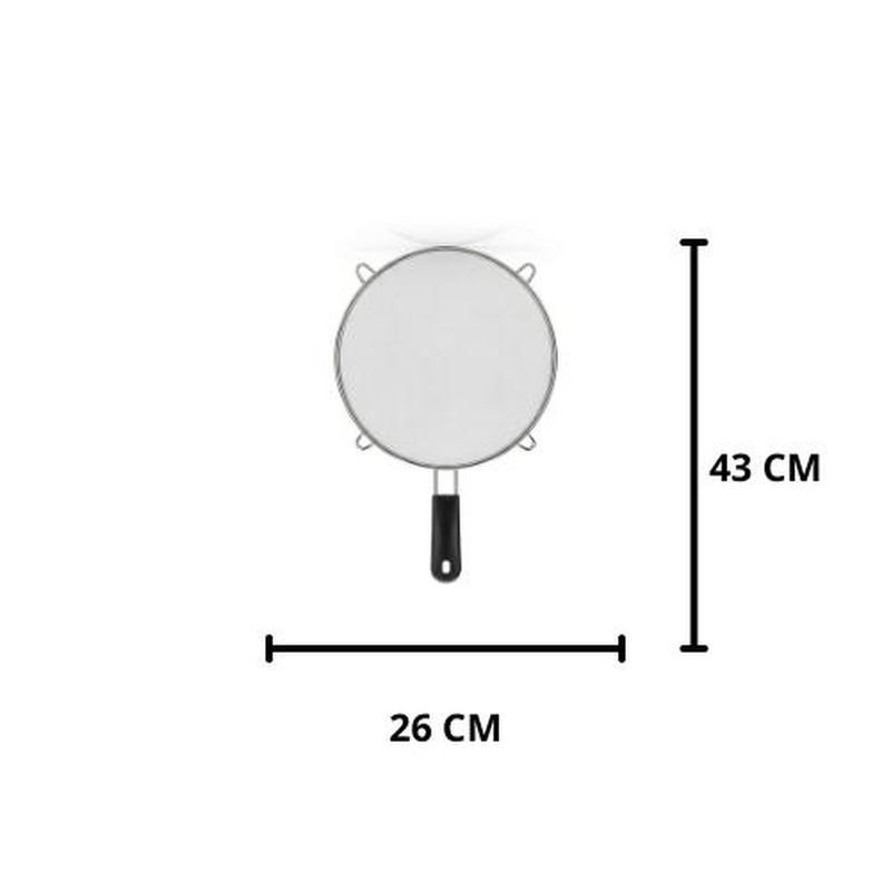 tela para fritura kennedy com cabo de metal (mp)